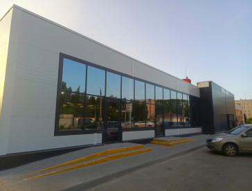 ТЦ в п.Молочное, пристройка